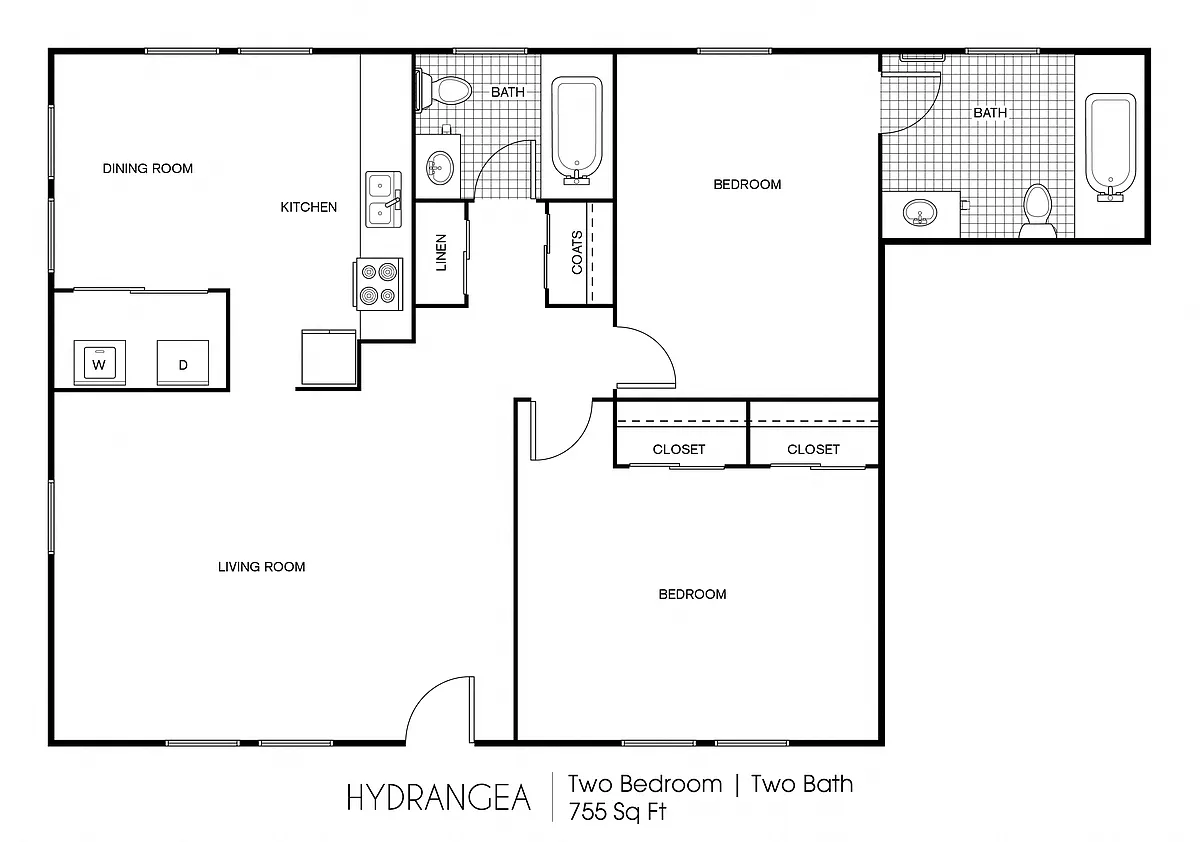 Floor plan Hydrangea