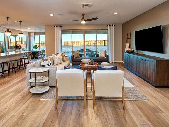 Gathering Room with slider doors