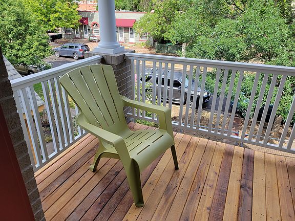 Second story deck