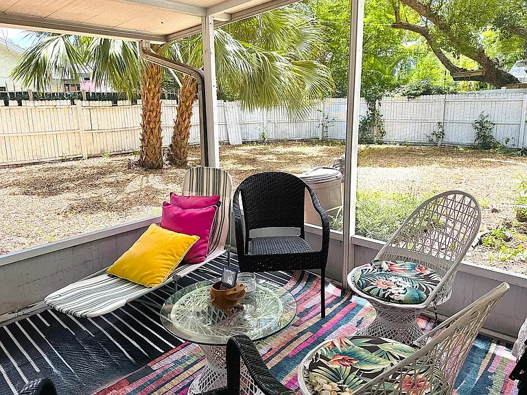 screened in porch