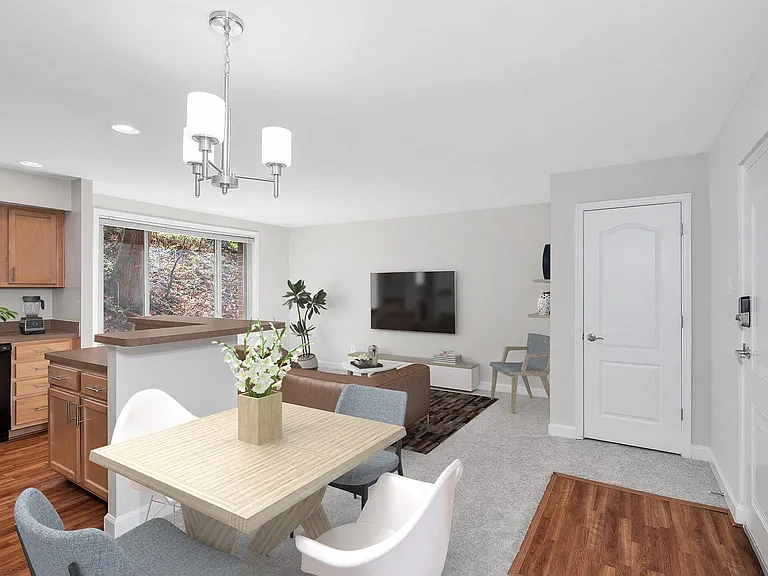 Open living spaces