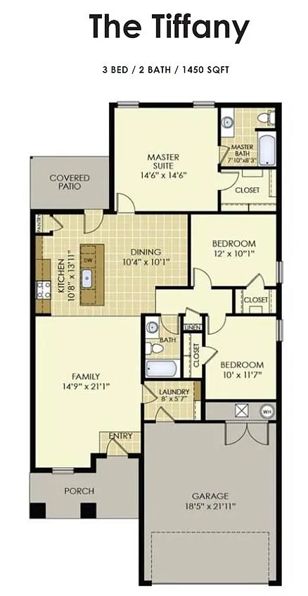 Floor plan The Tiffany