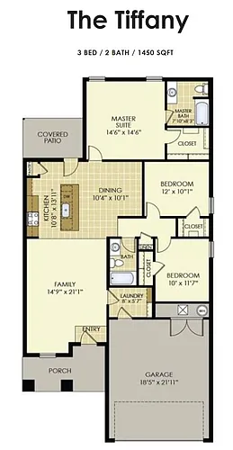 Floor plan The Tiffany