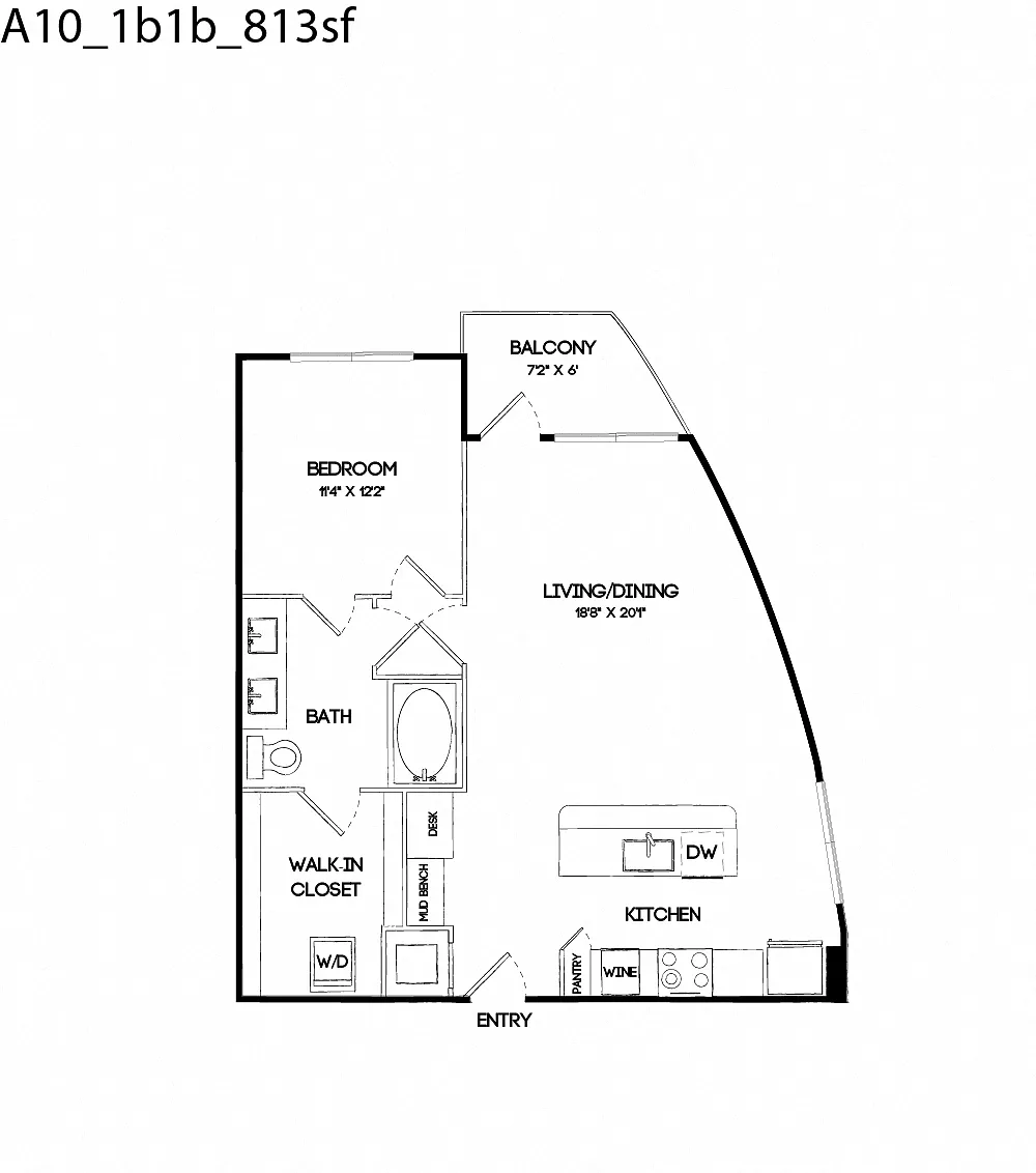 Floor plan A10