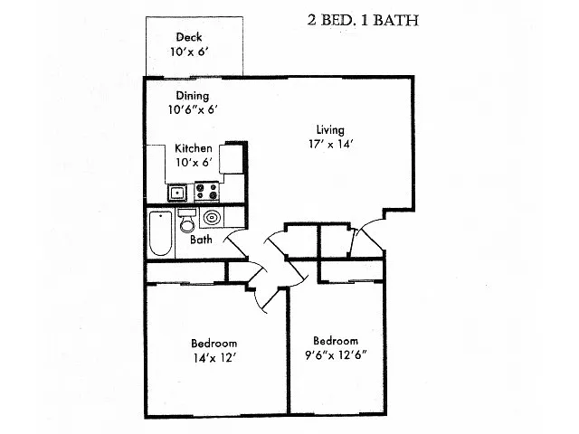 Floor plan 2X1