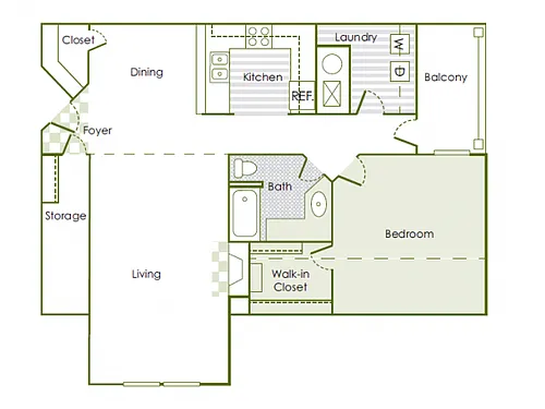 Floor plan A2