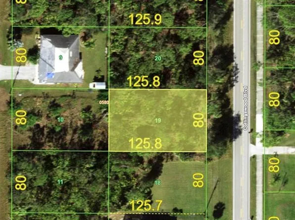 2463 COLLINGSWOOD BOULEVARD LOT 19, PORT CHARLOTTE, FL 33948
