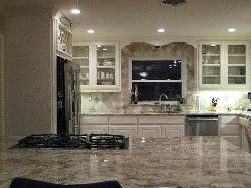 all new kitchen with 8x5 island