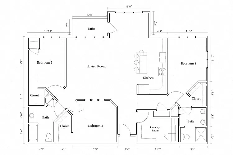 Floor plan C4