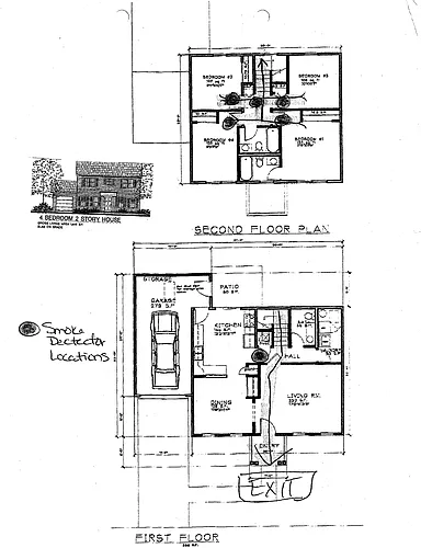 Floor plan 4 Bedroom
