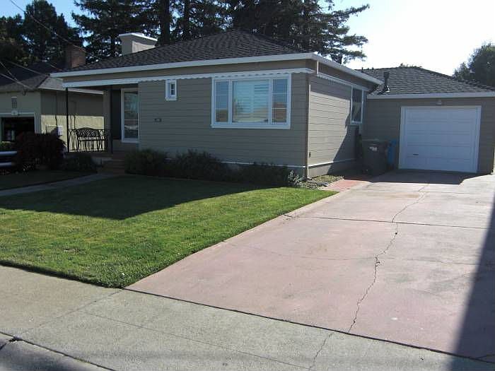 Front of the house