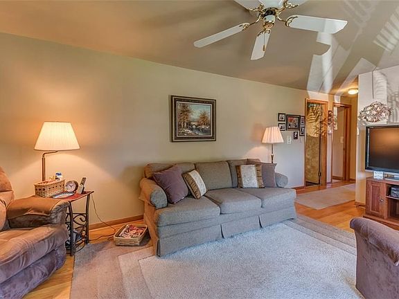Living room-door on left leads to kitchen