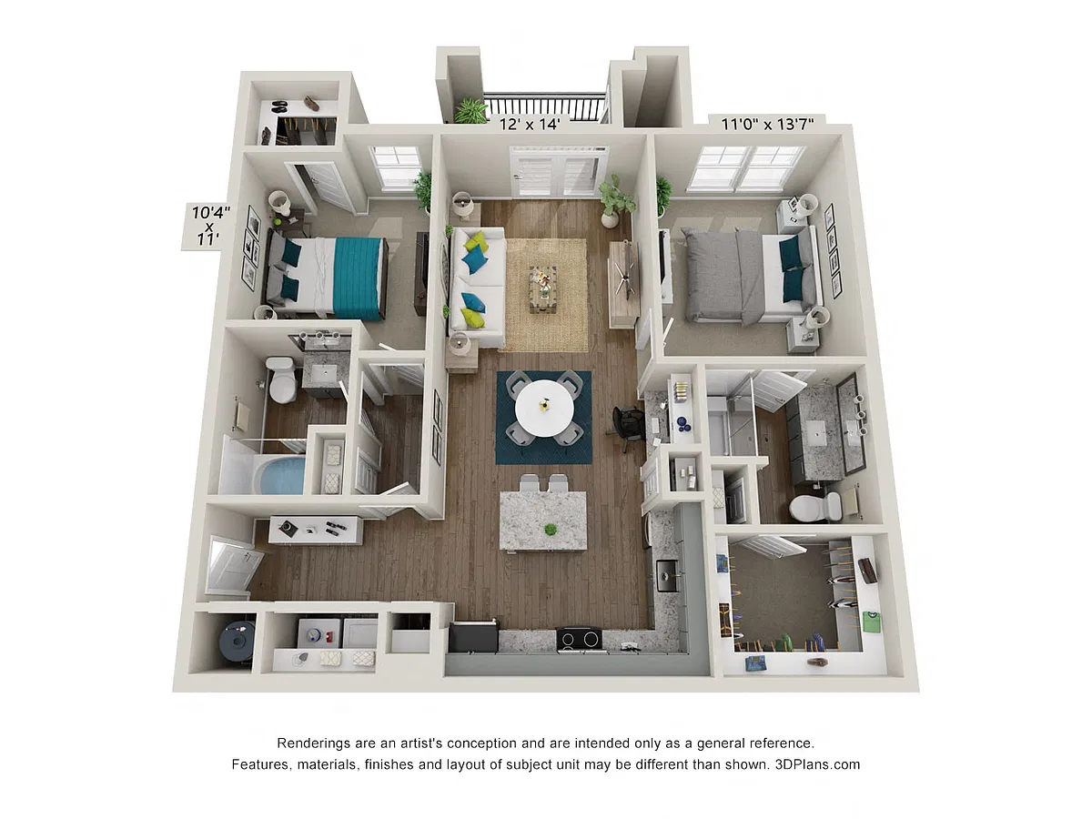 Floor plan Glade