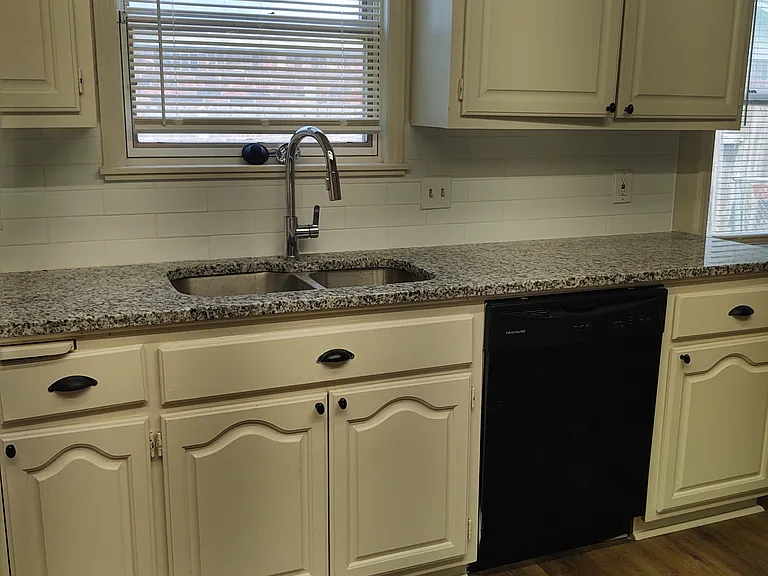 Nice new window over kitchen sink.