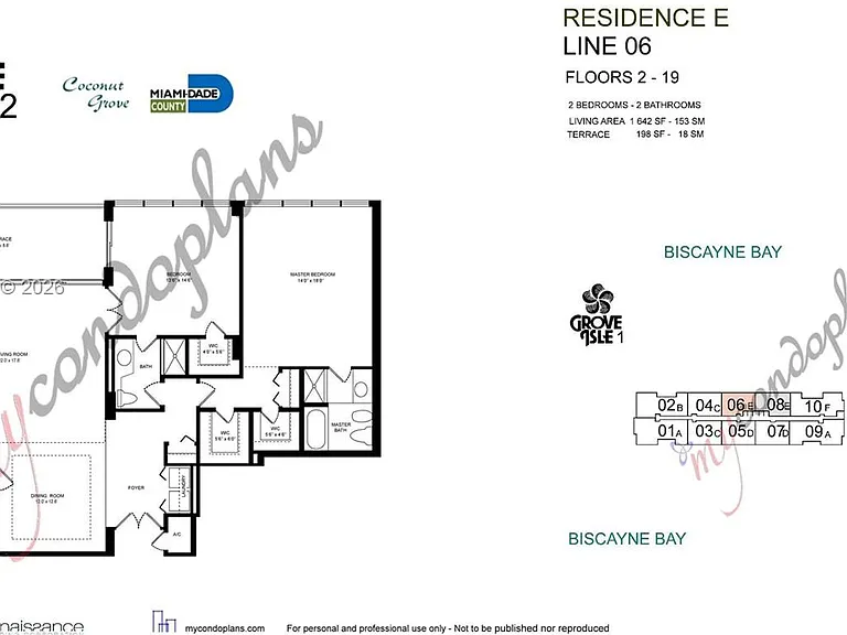 2 Grove Isle Dr #B706 — Photo 34