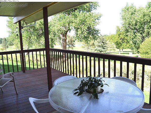 Deck overlooking the Golf Course!