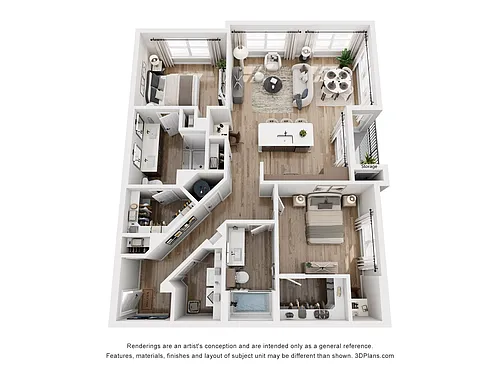 Floor plan B3