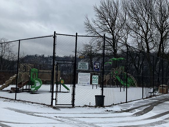 City of East Pittsburgh playground, located behind duplex