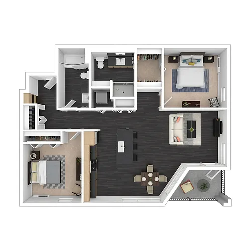 Floor plan B3