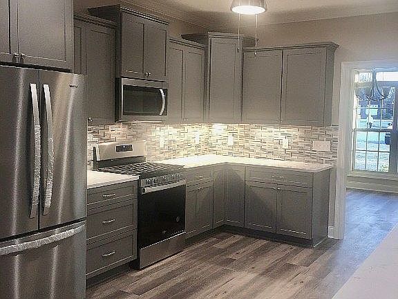 The beautiful kitchen