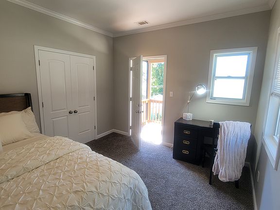 Bedroom with private deck