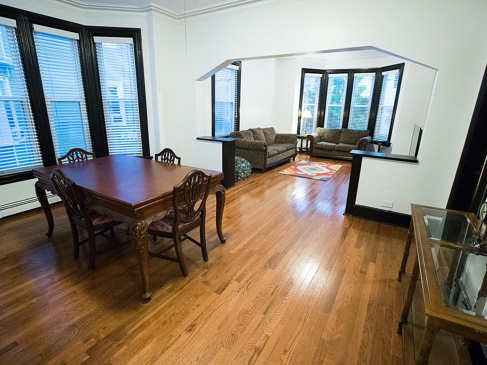 Dining room and living room