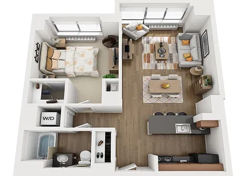 Floor plan Andre