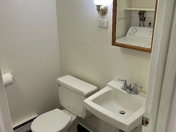 Downstairs half bath