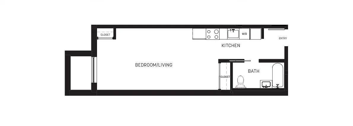 Floor plan Studio