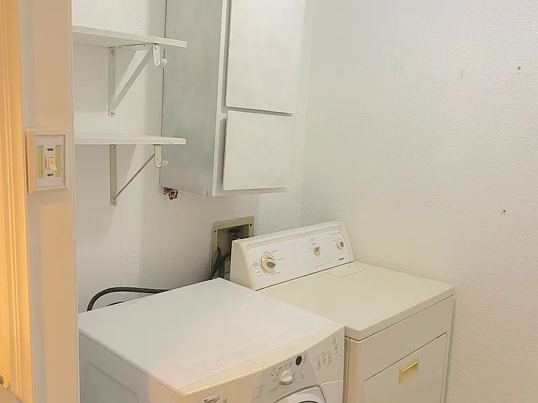 Washer and Dryer provided