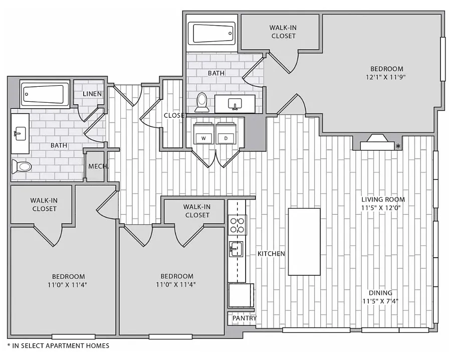 Floor plan C1