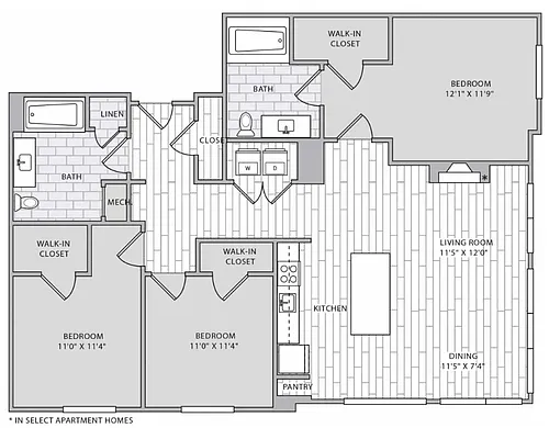 Floor plan C1