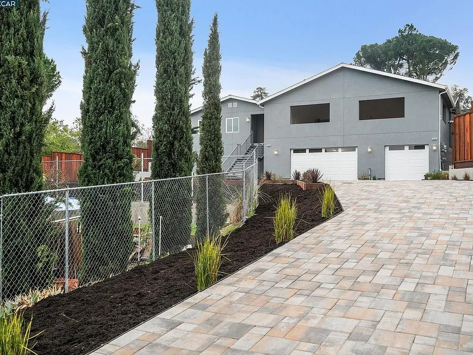 Driveway to the unit.