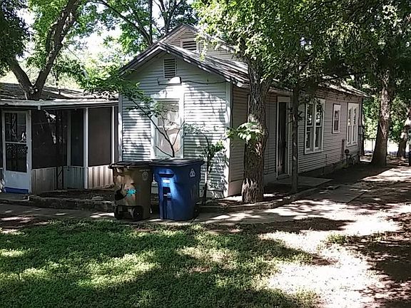Rear view with porch