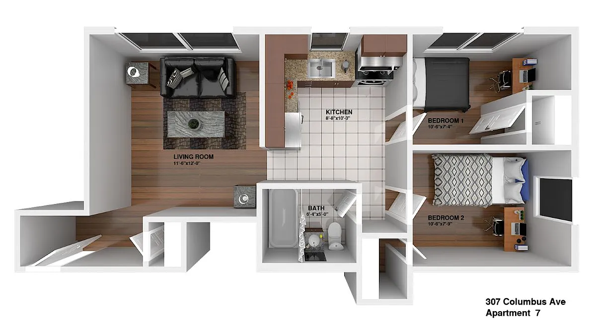 Building Photo - 307 Columbus Ave #77