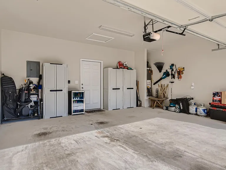 Two-car garage