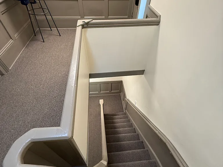 interior stairs and upstairs landing