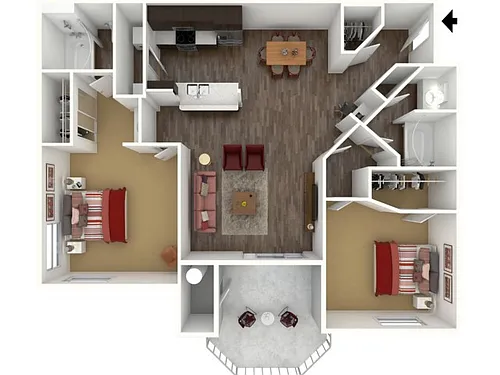 Floor plan Cabernet
