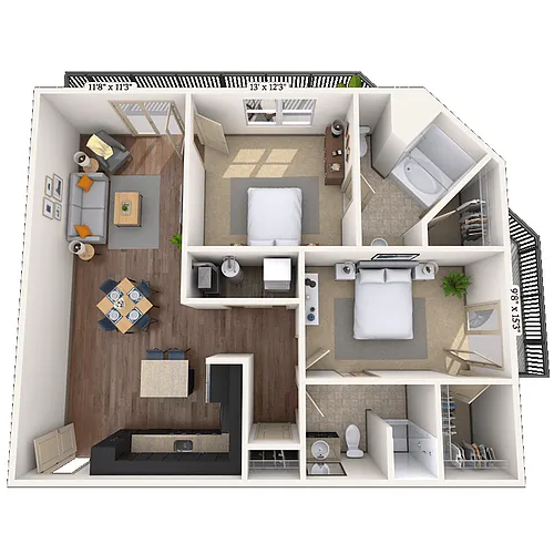 Floor plan Rockefellar