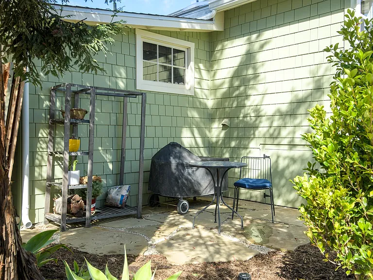 Private patio