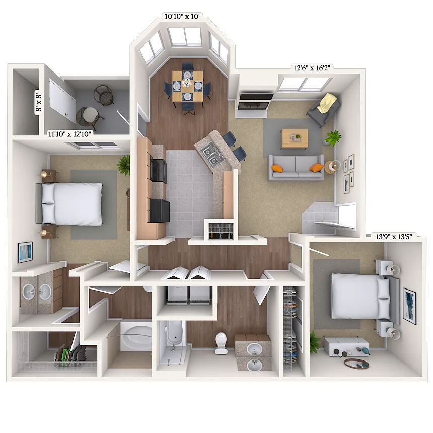 Floor plan The Majestic