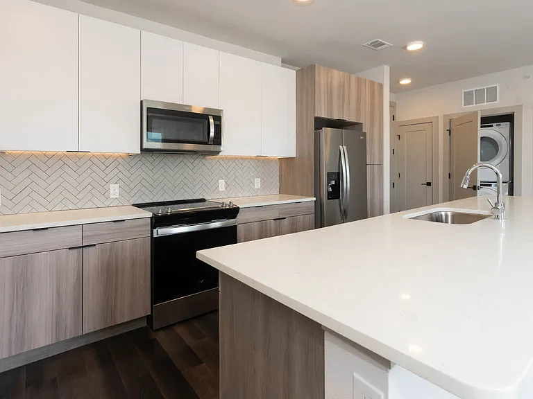 Kitchen with Stainless Steel Appliances
