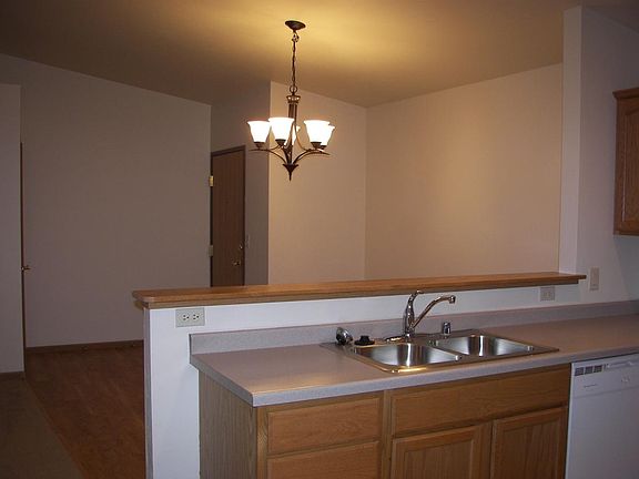 Open concept kitchen and dining room