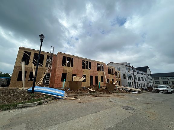 Front Elevation Construction Progress.