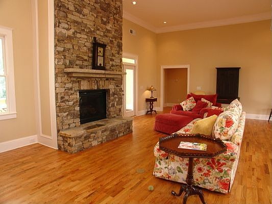 Open Great Room w/ Fireplace
