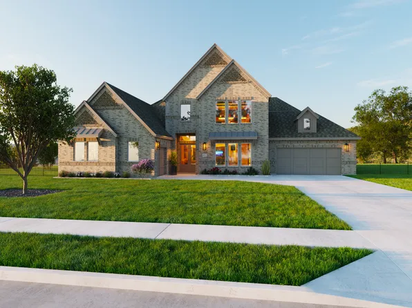 Tahiti - 3 or 4 Car Garage Two Story Plan, Heath Golf & Yacht Club - 90' & 100' lots