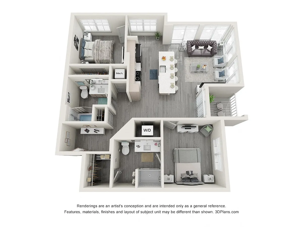 Floor plan 2H3