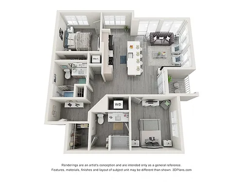 Floor plan 2H3