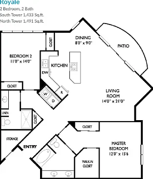 Towers at Costa Verde Apartments — Photo 84
