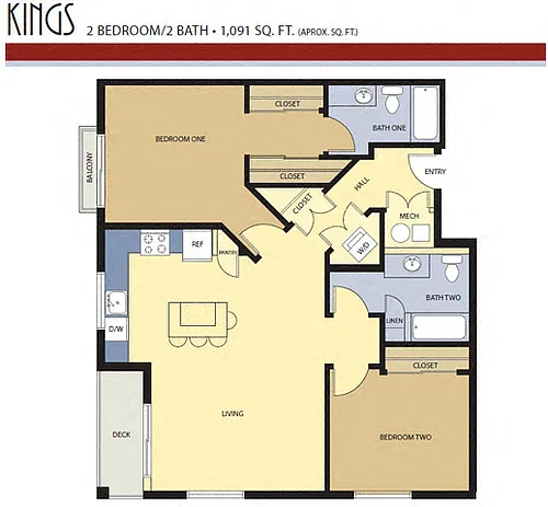 Floor plan Kings